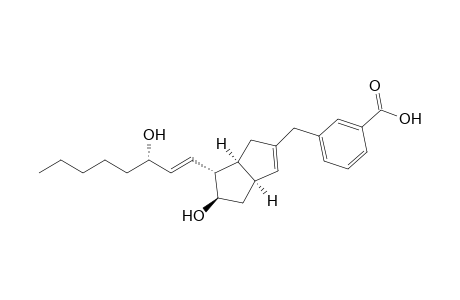 (1S,5S,6R,7R)-3-(3-Carboxybenzyl)-7-hydroxy-6-[(E,S)-3-hydroxy-1-octenyl]bicyclo[3.3.0]-2-octene