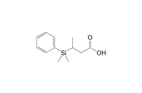 3-[dimethyl(phenyl)silyl]butanoic acid