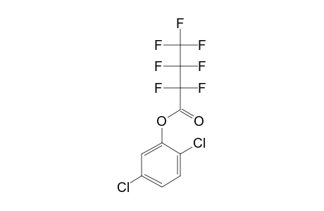 2,5-Dichlorophenol, heptafluorobutyrate