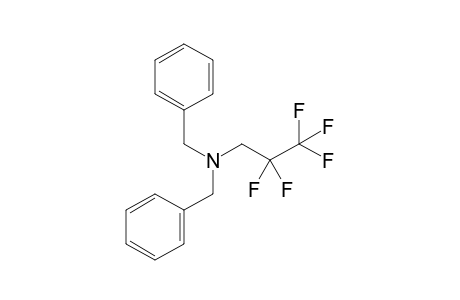 N,N-DIBENZYL-(2,2,3,3,3-PENTAFLUOROPROPYL)-AMINE