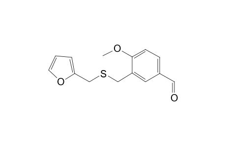 Benzaldehyde, 3-(2-furfurylthiomethyl)-4-methoxy-