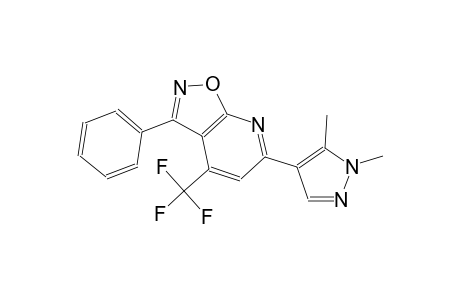 isoxazolo[5,4-b]pyridine, 6-(1,5-dimethyl-1H-pyrazol-4-yl)-3-phenyl-4-(trifluoromethyl)-