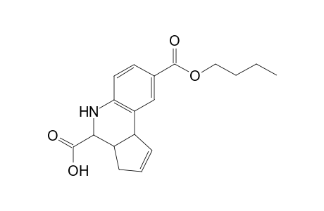 3a,4,5,9b-Tetrahydro-3H-cyclopenta[c]quinoline-4,8-dicarboxylic acid 8-butyl ester