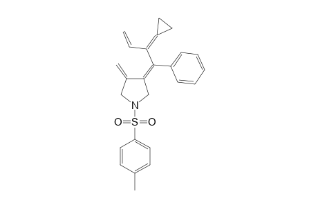 3-[(E)-2'-CYCLOPROPYLIDENE-1'-PHENYL-3'-BUTENYLIDENE]-4-METHYLENE-1-(4''-METHYLPHENYLSULFONYL)-PYRROLIDINE