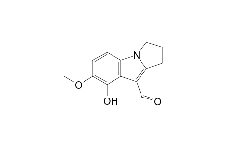 8-Hydroxy-7-methoxy-1,2-dihydro-3H-pyrrolo[1,2-a]indole-9-carboxaldehyde