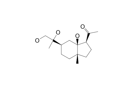 LUCINONE;5-BETA,11,12-TRIHYDROXY-IPHIONAN-4-ONE