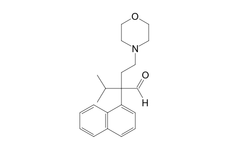 alpha-ISOPROPYL-alpha-1-NAPHTHYL-4-MORPHOLINEBUTYRALDEHYDE