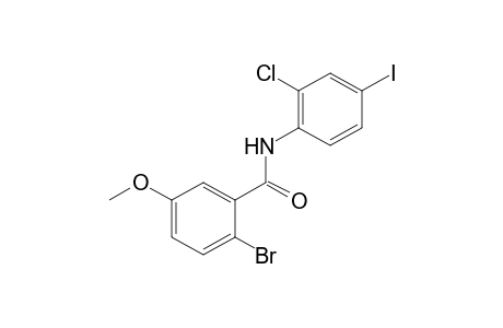 6-bromo-2'-chloro-4'-iodo-m-anisanilide