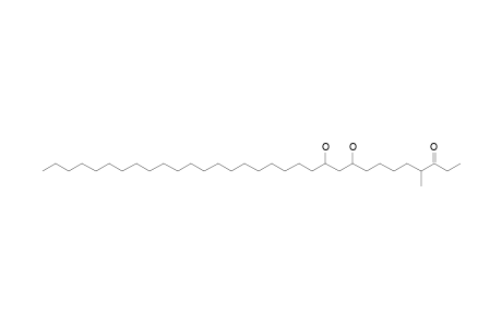 3-Dotriacontanone, 9,11-dihydroxy-4-methyl-, [4R-(4R*,9R*,11R*)]-