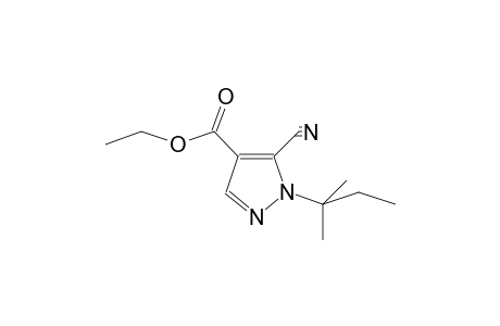 1-tert-amyl-5-cyano-pyrazole-4-carboxylic acid ethyl ester