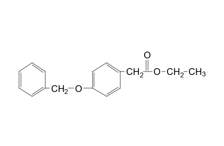 [p-(benzyloxy)phenyl]acetic acid, ethyl ester