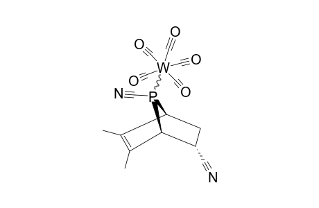 ENDO-2-CYANO-5,6-DIMETHYL-ANTI-7-CYANO-7-PHOSPHABICYCLO-[2.2.1]-HEPT-5-ENE-PENTACARBONYLTUNGSTEN