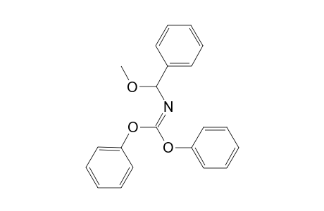 Carbonimidic acid, (methoxyphenylmethyl)-, diphenyl ester