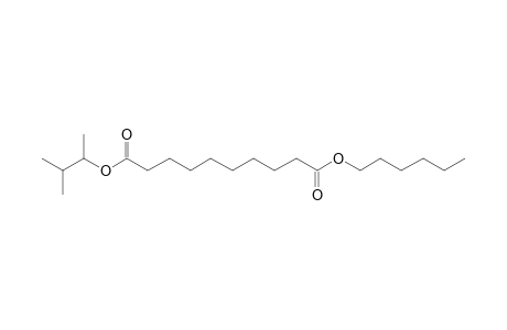 Sebacic acid, hexyl 3-methylbut-2-yl ester