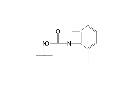 acetone, O-[(2,6-xylyl)carbamoyl]oxime