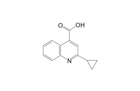 2-cyclopropyl-4-quinolinecarboxylic acid