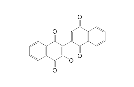 [2,2'-Binaphthalene]-1,1',4,4'-tetrone, 3-hydroxy-