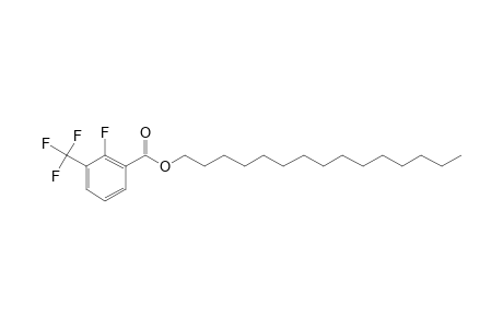 2-Fluoro-3-trifluoromethylbenzoic acid, pentadecyl ester