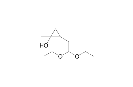 2-(2,2-Diethoxyethyl)-1-methyl-1-cyclopropanol