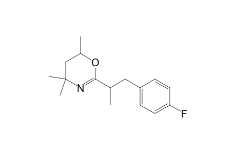 2-(1'-p-fluorobenzyl)-ethyl-4,4,6-trimethyl-5,6-dihydro-4H-1,3-oxazine