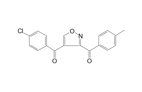 Methanone, (4-chlorophenyl)[3-(4-methylbenzoyl)-4-isoxazolyl]-
