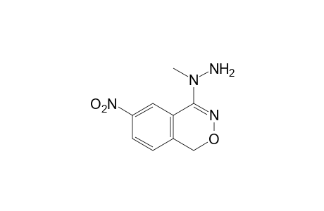 4-(1-methylhydrazino)-6-nitro-1H-2,3-benzoxazine