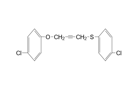 p-CHLOROPHENYL 4-[(p-CHLOROPHENYL)THIO]-2-BUTYNYL ETHER