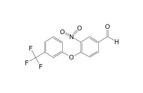 3-NITRO-4-[(alpha,alpha,alpha-TRIFLUORO-m-TOLYL)OXY]BENZALDEHYDE