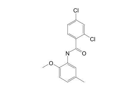 2,4-dichloro-5'-methyl-o-benzanisidide