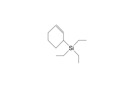 2-Cyclohexen-1-yl(triethyl)silane