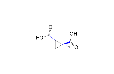 1-methyl-trans-1,2-cyclopropanedicarboxylic acid