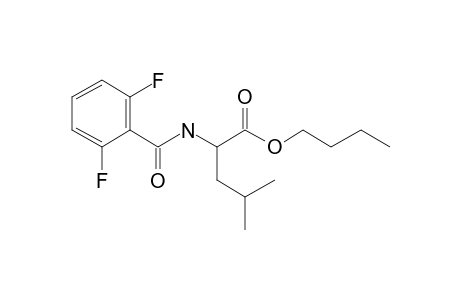 L-Leucine, N-(2,6-difluorobenzoyl)-, butyl ester