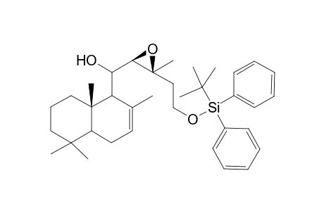 (11Rs,12RS,13SR)-15-(tert-butyldiphenylsilyloxy)-12,13-epoxy-rac-labd-7-en-11-ol