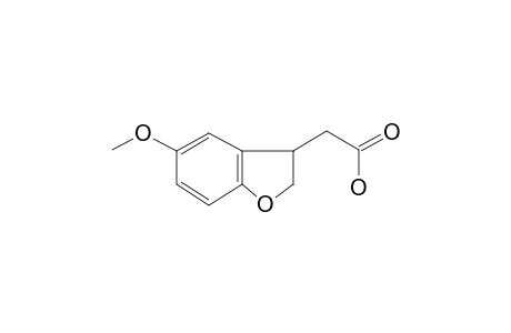 5-Methoxy-2,3-dihydro-1-benzofuran-3-acetic acid