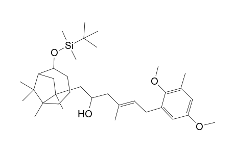 2-(tert-Butyldimethylsiloxy)-7-[4-methyl-6-[(2,5-dimethoxy-3-methyl)phenyl]-2-hydroxyhex-4-en-1-yl]-6,7,9,9-tetramethylbicyclo[4.2.1]nonane isomer