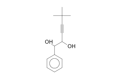 5,5-Dimethyl-1-phenyl-3-hexyne-1,2-diol