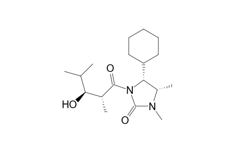 (4R,5S,2'R,3'S)-4-Cyclohexyl-3-(3-hydroxy-2,4-dimethylpentanoyl)-1,5-dimethylimidazolidin-2-one