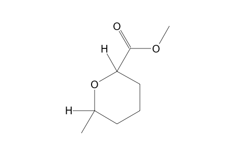 6-METHYLTETRAHYDROPYRAN-2-CARBOXYLIC ACID, METHYL ESTER