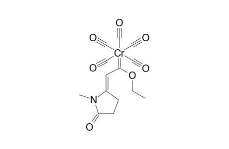 PENTACARBONYL-[(2E)-1-ETHOXY-2-(1-METHYL-5-OXO-2-PYRROLIDINYLIDENE)-ETHYLIDENE]-CHROMIUM