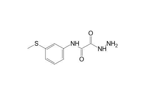 5-[m-(methylthio)phenyl]semioxamazide