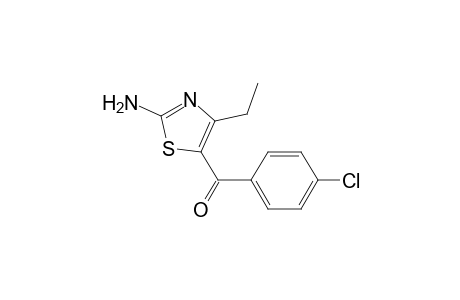 Methanone, (2-amino-4-ethyl-5-thiazolyl)(4-chlorophenyl)-
