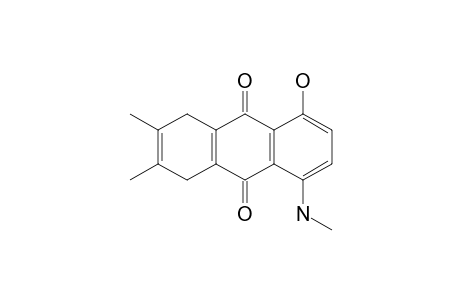 9,10-Anthracenedione, 1,4-dihydro-5-hydroxy-2,3-dimethyl-8-(methylamino)-