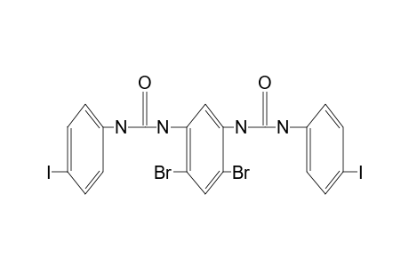 1,1'-(4,6-dibromo-m-phenylene)bis[3-(p-iodophenyl)urea]