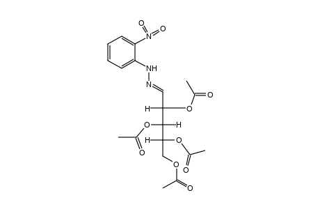 D-xylose, o-nitrophenylhydrazone, tetraacetate