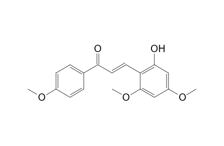 (E)-3-(2,4-dimethoxy-6-oxidanyl-phenyl)-1-(4-methoxyphenyl)prop-2-en-1-one