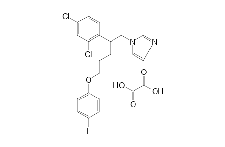 1-[2-(2,4-dichlorophenyl)-5-(p-fluorophenoxy)pentyl]imidazole, oxalae(1:1)