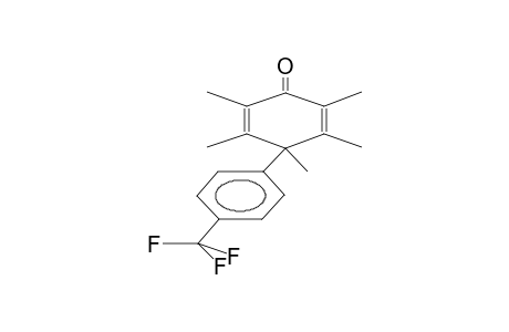 4-(3-TRIFLUOROMETHYLPHENYL)-2,3,4,5,6-PENTAMETHYL-2,5-CYCLOHEXADIEN-1-ONE