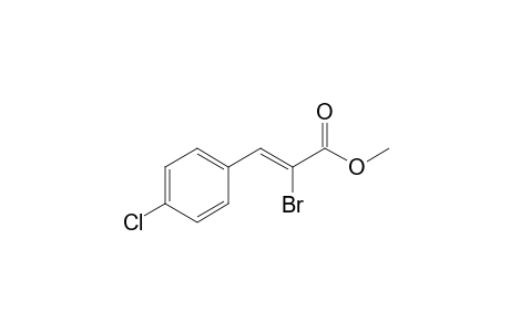 (Z)-2-bromo-3-(4-chlorophenyl)-2-propenoic acid methyl ester