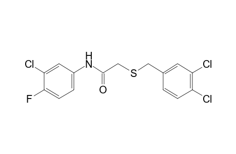 3'-chloro-2-[(3,4-dichlorobenzyl)thio]-4'-fluoroacetanilide