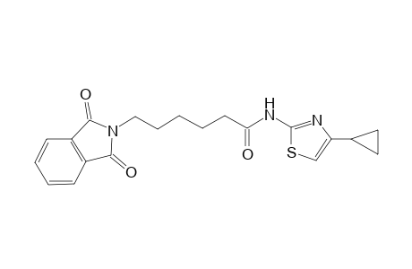 1H-isoindole-2-hexanamide, N-(4-cyclopropyl-2-thiazolyl)-2,3-dihydro-1,3-dioxo-
